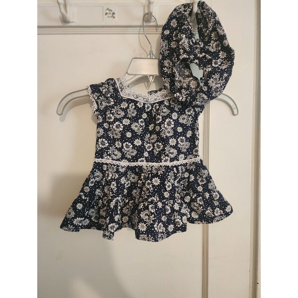 Vintage blue romper